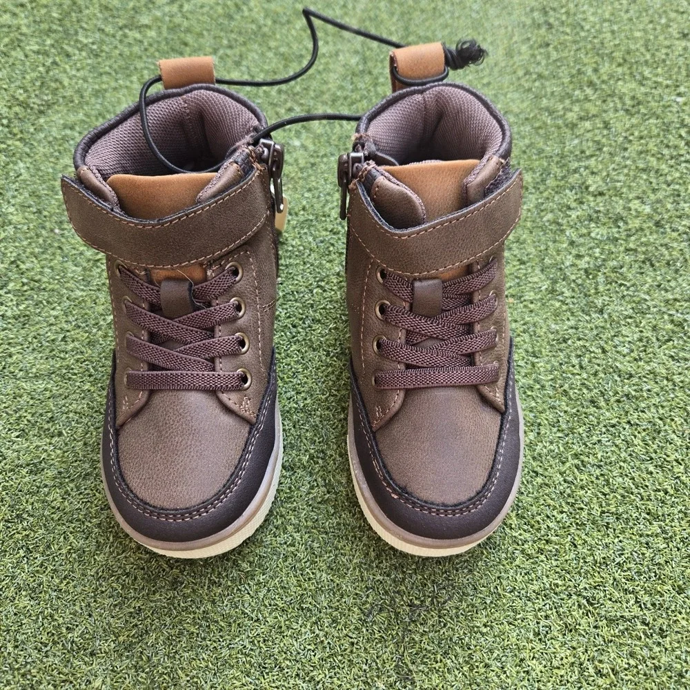 Thereabouts Boots Toddler Boys Lil Asher Brown Size 6M